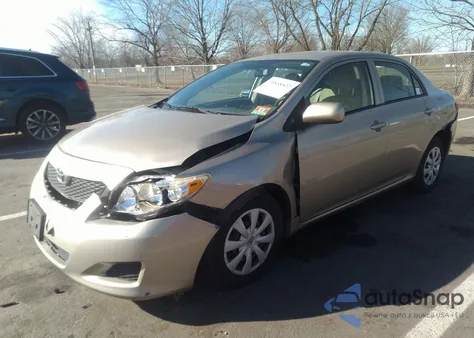 2010 Toyota Corolla Le из США, поврежденный, VIN 2T1BU4EE6AC228102